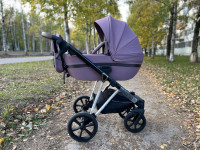 Коляска Luxmom F11 3в1 Розовый