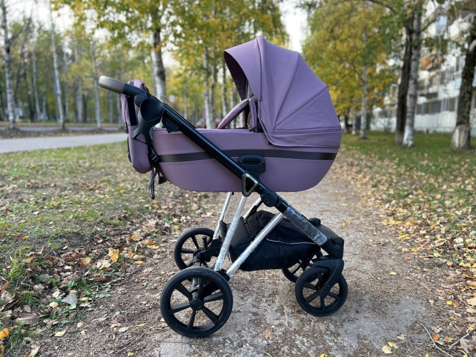 Коляска Luxmom F11 3в1 Розовый
