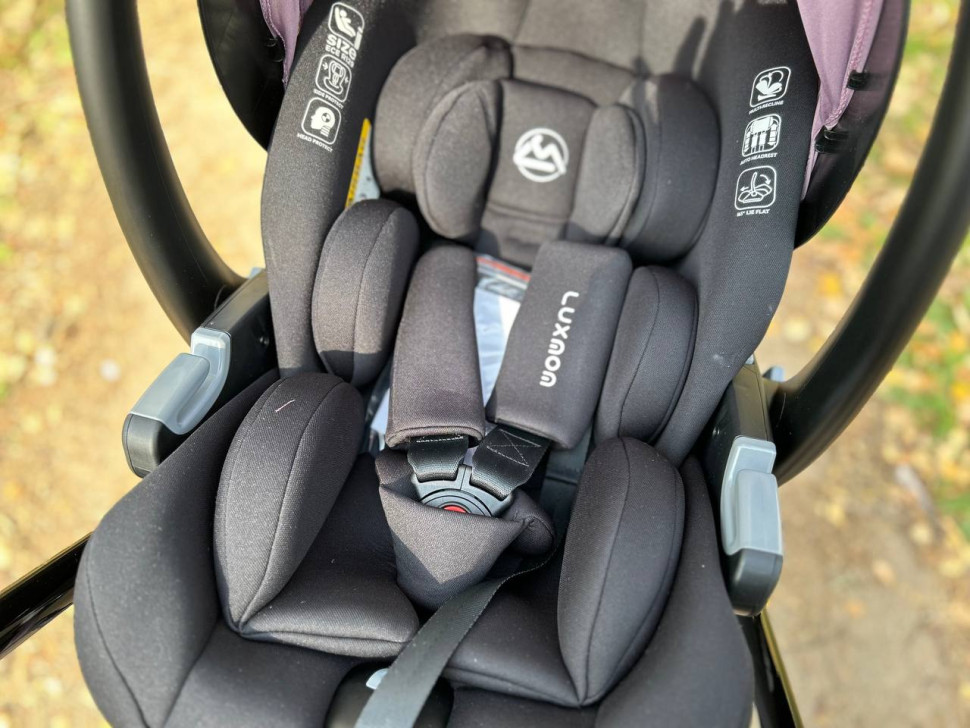 Коляска Luxmom F11 3в1 Розовый