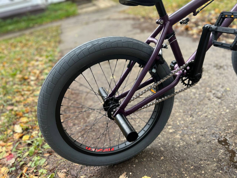 Велосипед BMX Фиолетовый, TT294B/1s 20in, TIMETRY, сталь, размер 9,5