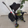 Коляска складная 3-колесная Luxmom S7 Черный