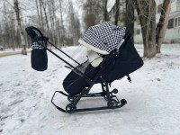 Санки Ники Детям 7-5H Гусинная лапка
