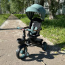 Коляска трехколесная Luxmom 3123 зеленый