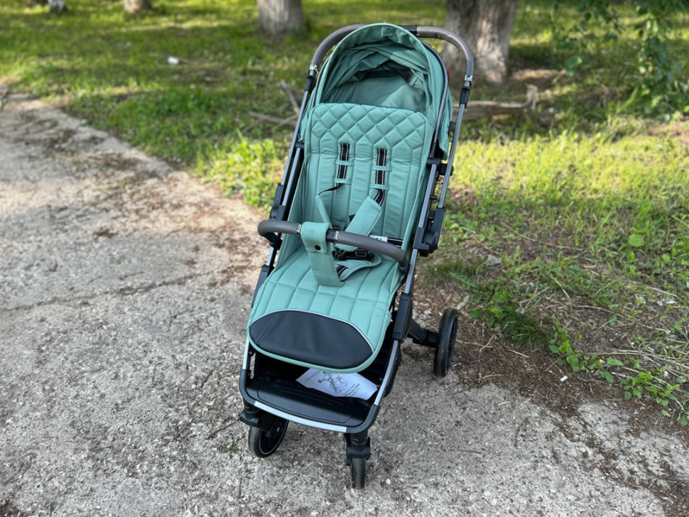 Коляска Luxmom A81 Светло-зеленый