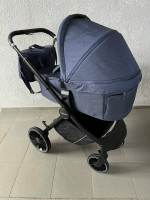 Коляска Luxmom 760 2в1, Синий