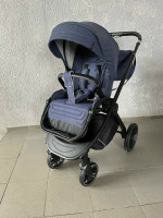 Коляска Luxmom 760 2в1, Синий