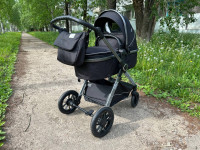 Коляска Luxmom A4 3в1 Черный