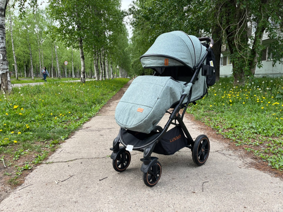 Коляска Luxmom 609, Оливка