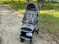 Коляска Luxmom A81 Темно-серый