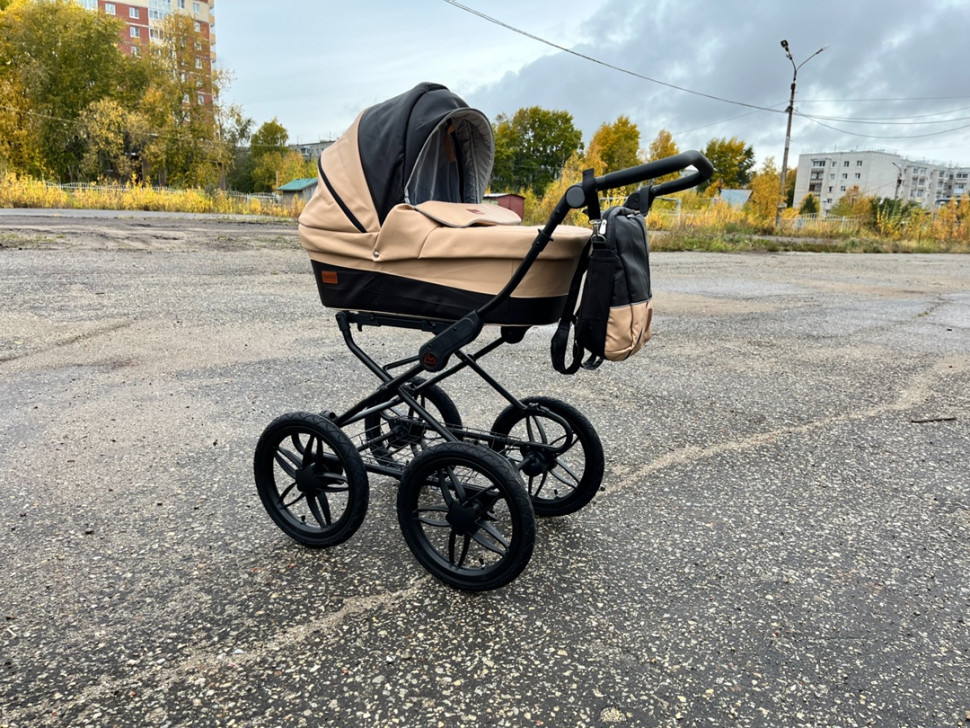 Коляска Cobabe классика 2в1 коричневый