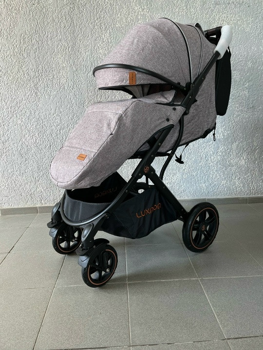 Коляска Luxmom 609, Бежевый