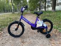 Велосипед 16" Rocket Juster, цвет фиолетовый