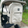 Коляска Luxmom F2 Экокожа 2в1 Бежевый