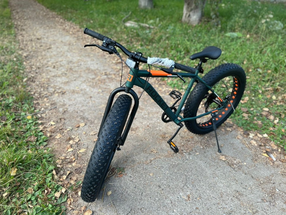 Велосипед 26" Rocket Fat 26, хаки, 18"
