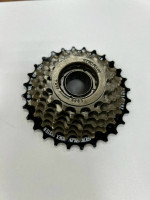 Трещотка SUNRUN, 6 скоростей, 14-28Т, индексная, материал: сталь, BC1,375-24TRI/M35х1", ED черный /FW-6I/уп50/ (10702070/191124/5133448, Китай)