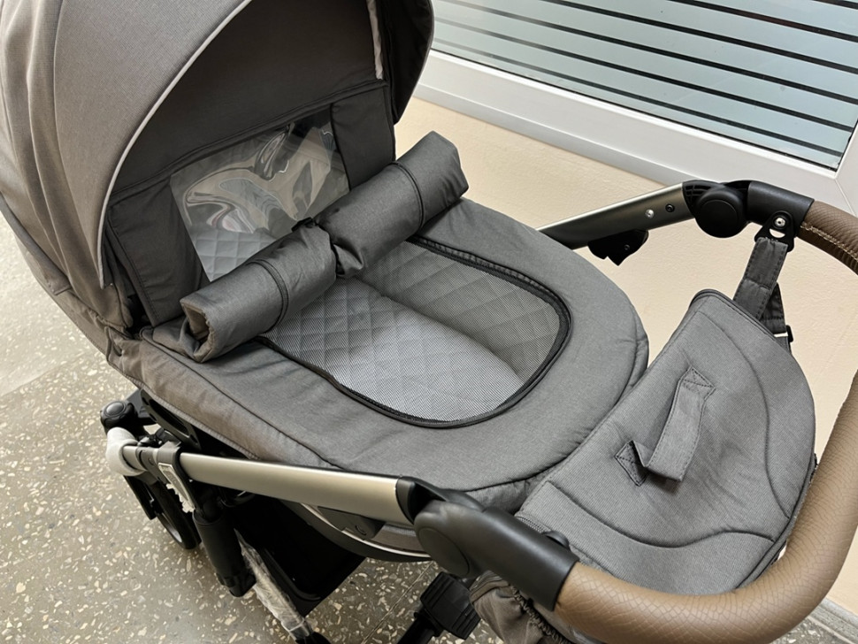 Коляска Luxmom F5 2в1 Темно-серый
