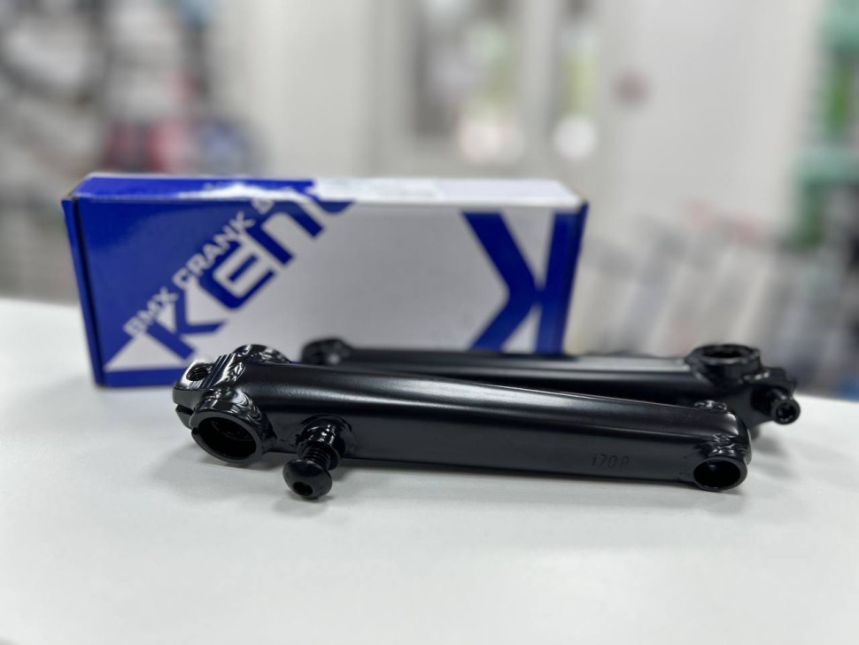 Шатуны для bmx KENLI, Шатуны 170мм-Диаметр 31,8мм. Под ось 19мм/8 зубьев.