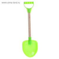 Лопатка "Зимние игры" с деревянной ручкой 39,5см