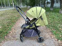 Коляска Luxmom 3102 Оливковый