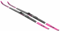 Лыжный комплект VUOKATTI 160 NNN Step черно-розовые