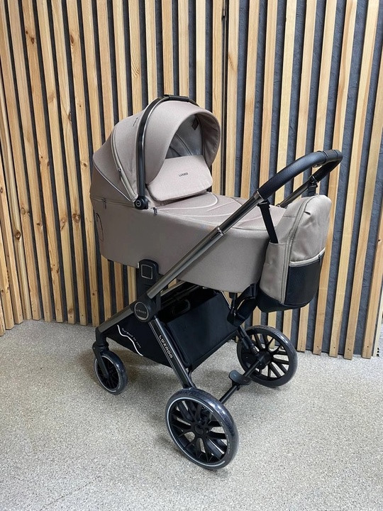 Коляска luxmom 888 3B1 Бежевый