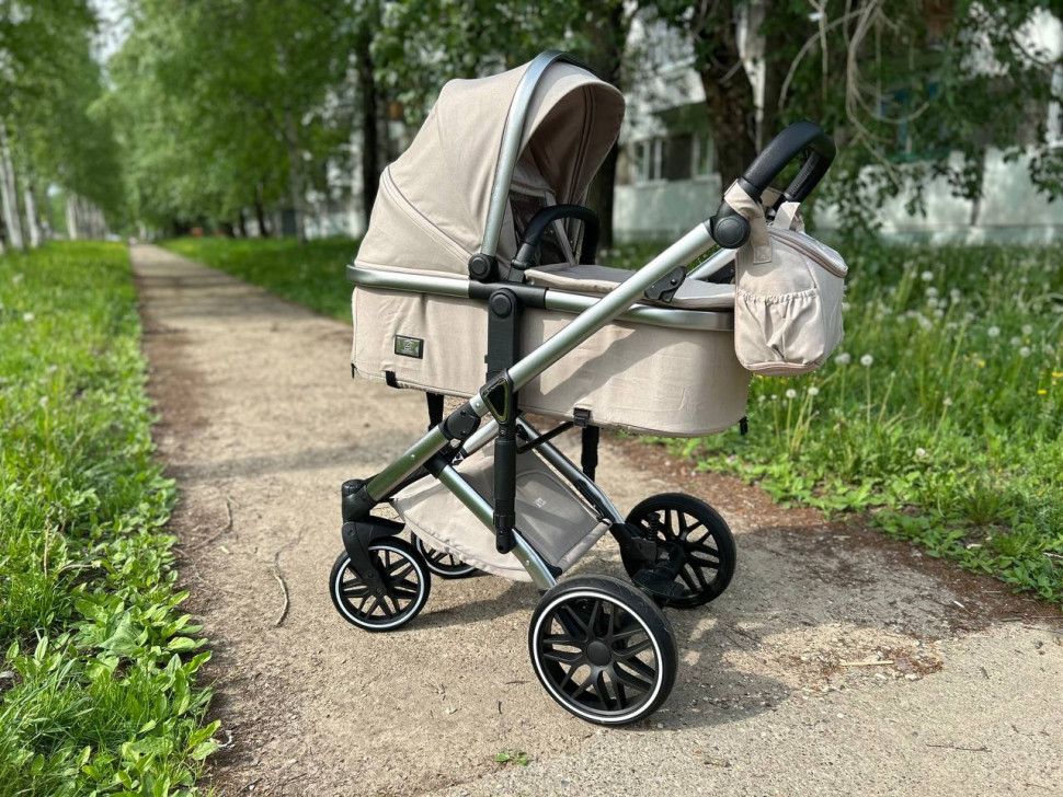 Коляска Luxmom F2A 3в1 Хакки