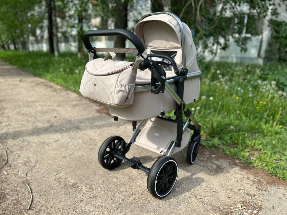 Коляска Luxmom F2A 3в1 Хакки