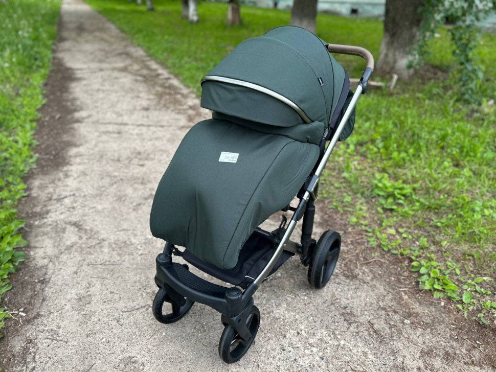 Коляска Luxmom F5 2в1 Изумрудный