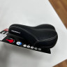 Седло велосипедное комфортное COMIRON AMSTERDAM STARS N619 250x185, Чёрные звёзды Седло велосипедное комфортное COMIRON AMSTERDAM STARS N619 250x185, Чёрные звёзды