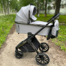 Коляска luxmom 777 2B1 Серый
