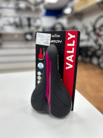 Седло велосипедное детское COMIRON VALLY N942P 245х140, Чёрный+Розовый