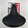Седло велосипедное суперкомфортное COMIRON SEVILLA N802BK 260x225, Чёрный