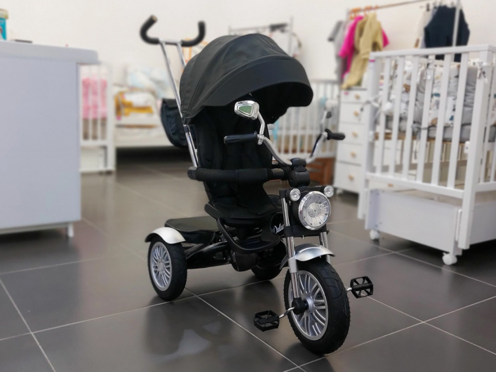 Коляска трехколесная Dalux 3311 Черный