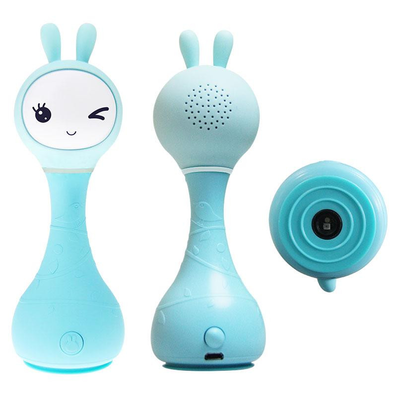 Музыкальная игрушка Умный зайка alilo R1. Цвет: синий.