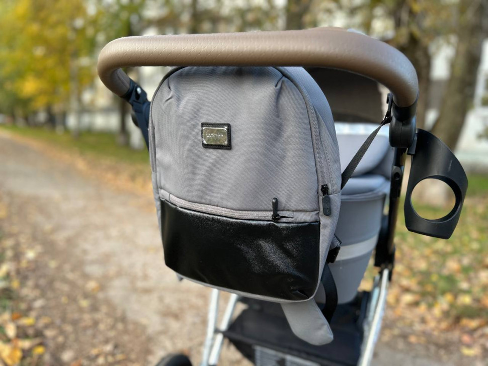 Коляска Luxmom F11 3в1 Светло-серый
