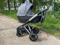 Коляска Luxmom F1 3в1 Серый