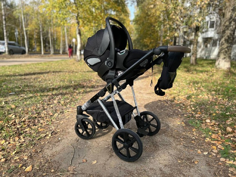 Коляска Luxmom F11 3в1 Черный