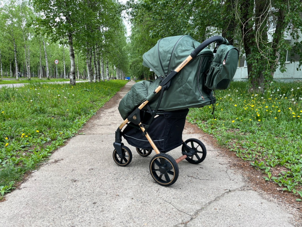 Коляска luxmom-T2 Армейский