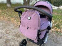 Коляска Luxmom 560 3в1 Фиолетовый