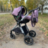 Коляска Luxmom 560 3в1 Фиолетовый