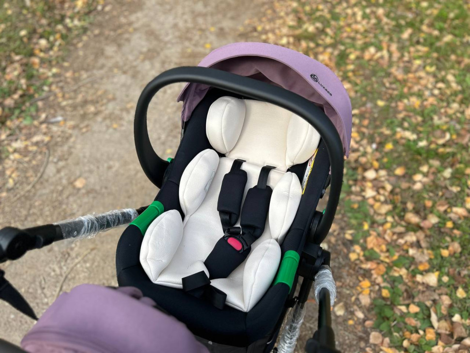 Коляска Luxmom 560 3в1 Фиолетовый
