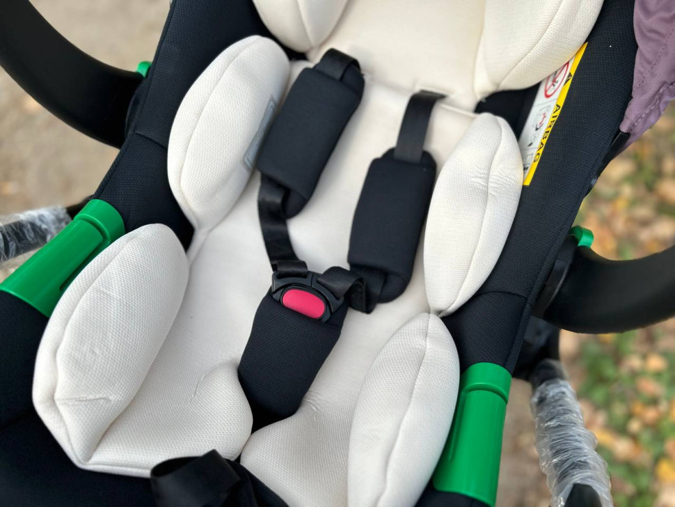 Коляска Luxmom 560 3в1 Фиолетовый